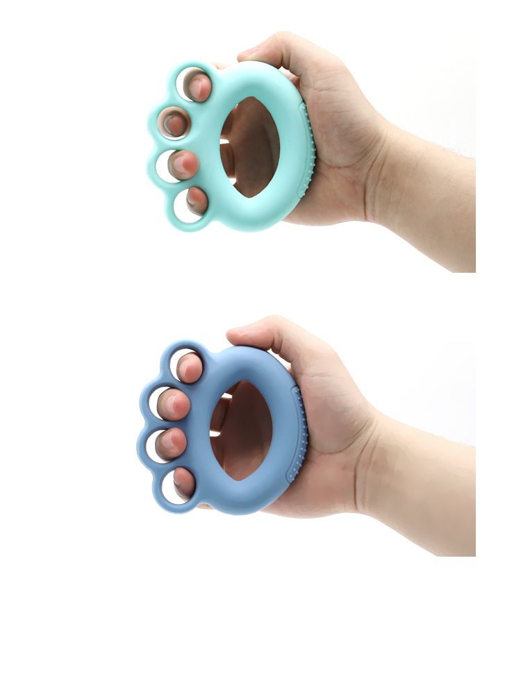 Silicone Adjustable Hand Grip Finger Recovery Trainer Exercise Carpal Expander Muscle Workout Gym Fies Strengthener_voghion.com