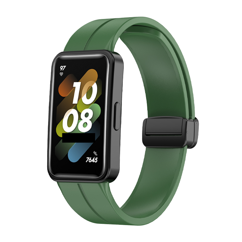 Pulseira de relógio para Huawei Band 7 Silicone Fashion Casual Watch Strap_voghion.com