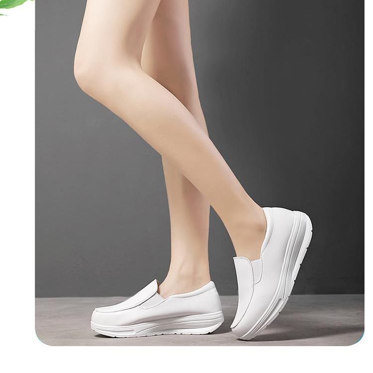 Nurse's Shoes Light, High-soled, High-legged Sports Shoes For Women_voghion.com