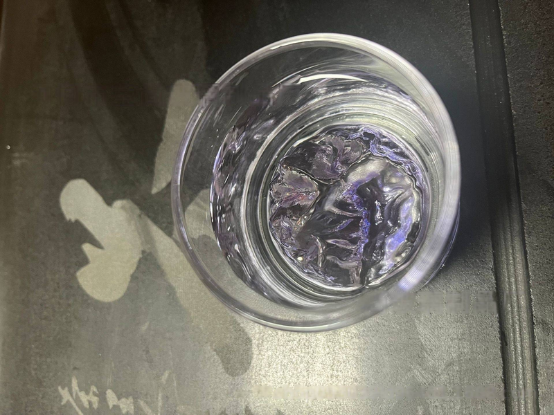 Japanese Mount Fuji Glass Cup - Whiskey & Cocktail Glass With Unique Mountain View Design Perfect For Coffee & Tea (Handcrafted 10OZ)_voghion.com