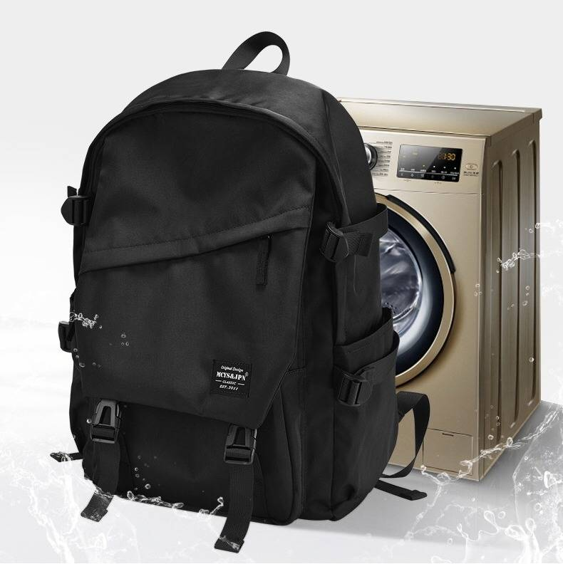 Lightweight Nylon Backpack For Travel, School & Work - Waterproof 14-Inch Laptop Compartment, Breathable Padded Straps, 36-55L Capacity_voghion.com