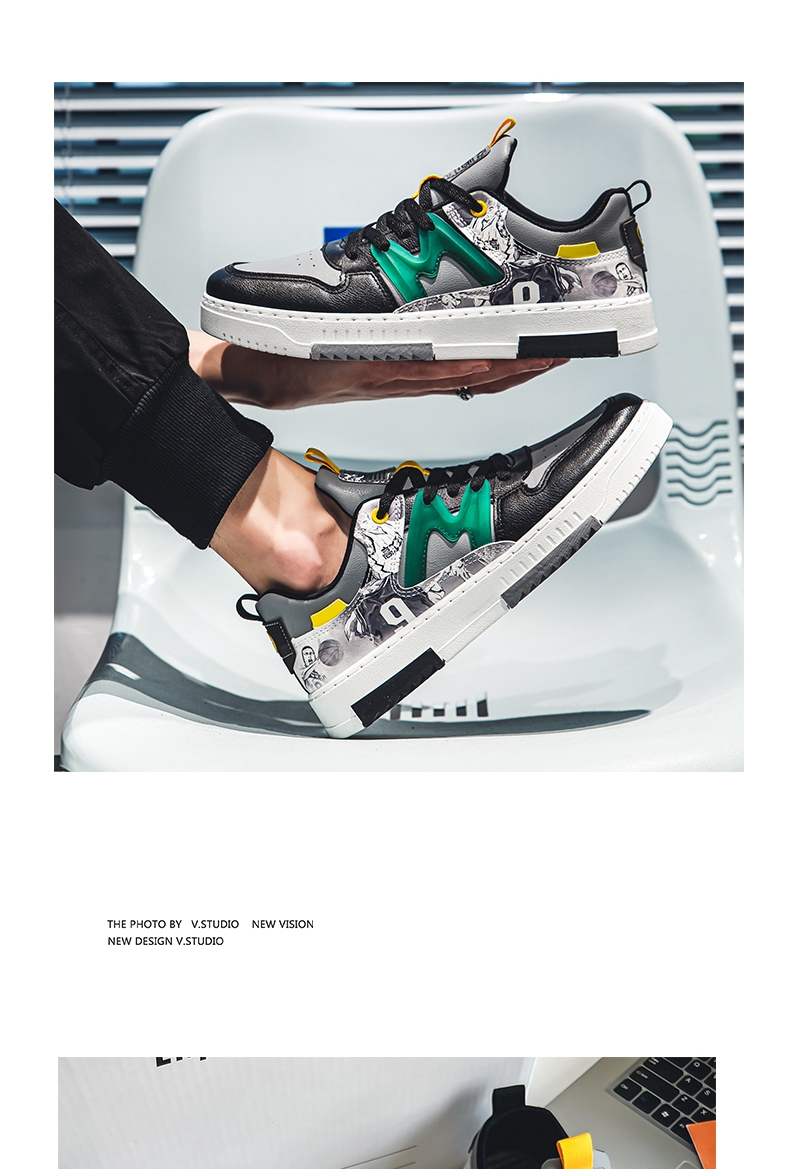 Férfi sportcipő párnázott edzőcipők sokkoló alkalmi sétáló kocogó fitneszcipők_voghion.com