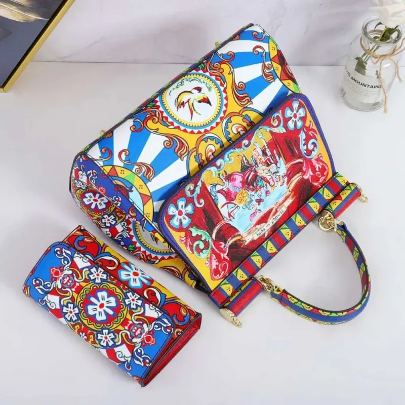 Sacs à bandoulière en cuir imprimé de haute qualité pour femmes, sacs à main classiques à cadre_voghion.com