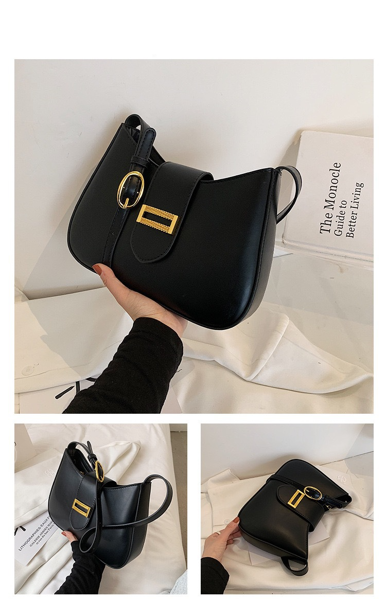 Borsa piccola per il commercio estero transfrontaliero Donna Ins Niche 2023 New Fashion Borsa per baguette estiva borsa a tracolla per ragazza calda_voghion.com