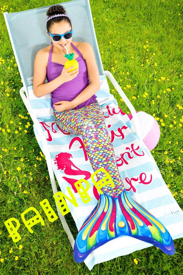 Vêtements de famille queue de sirène, maillot de bain pour femme adulte, maillot de bain Parent-enfant, vêtements de performance pouvant être équipés de palmes_voghion.com
