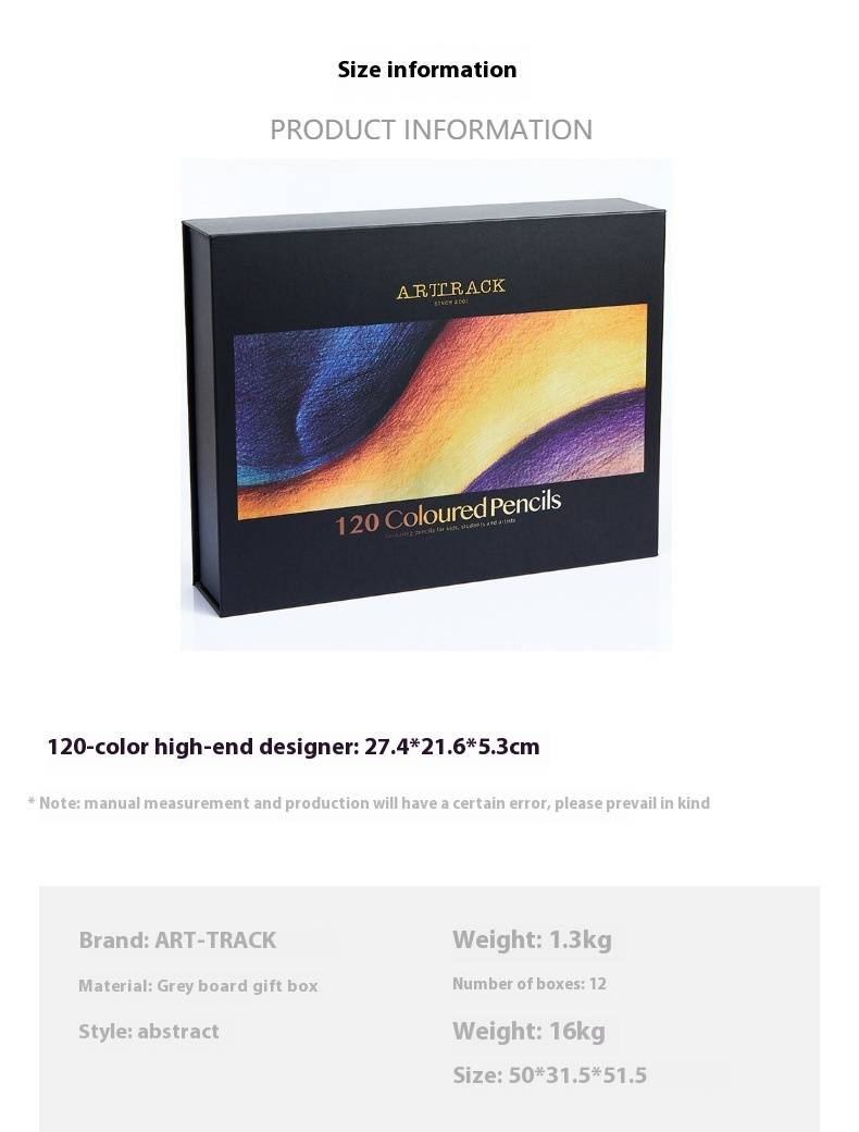 120-Color Oil-Based Colored Pencils Set, Vibrant & Smooth Artist Sketching Pencils For Drawing, Coloring, Design - Premium Gift Box For Adults & Kids_voghion.com