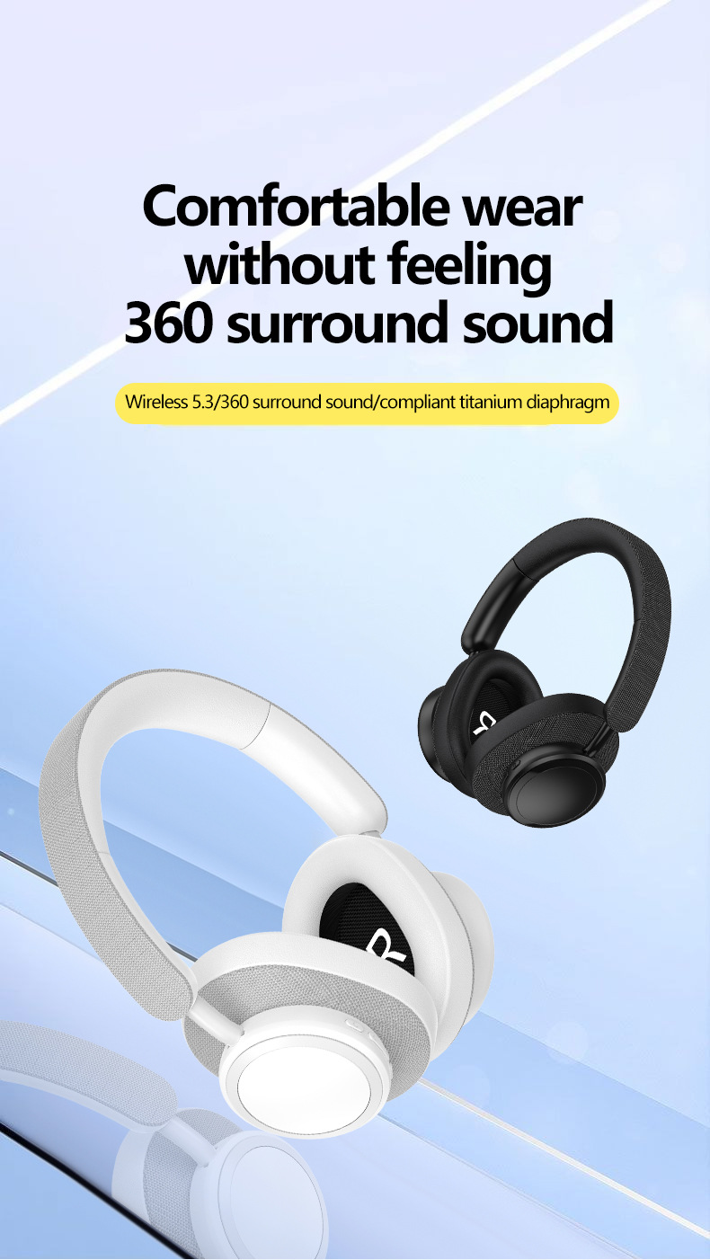 New Wireless Headset Subwoofer Patch Technology Long Battery Life Bluetooth Headset_voghion.com