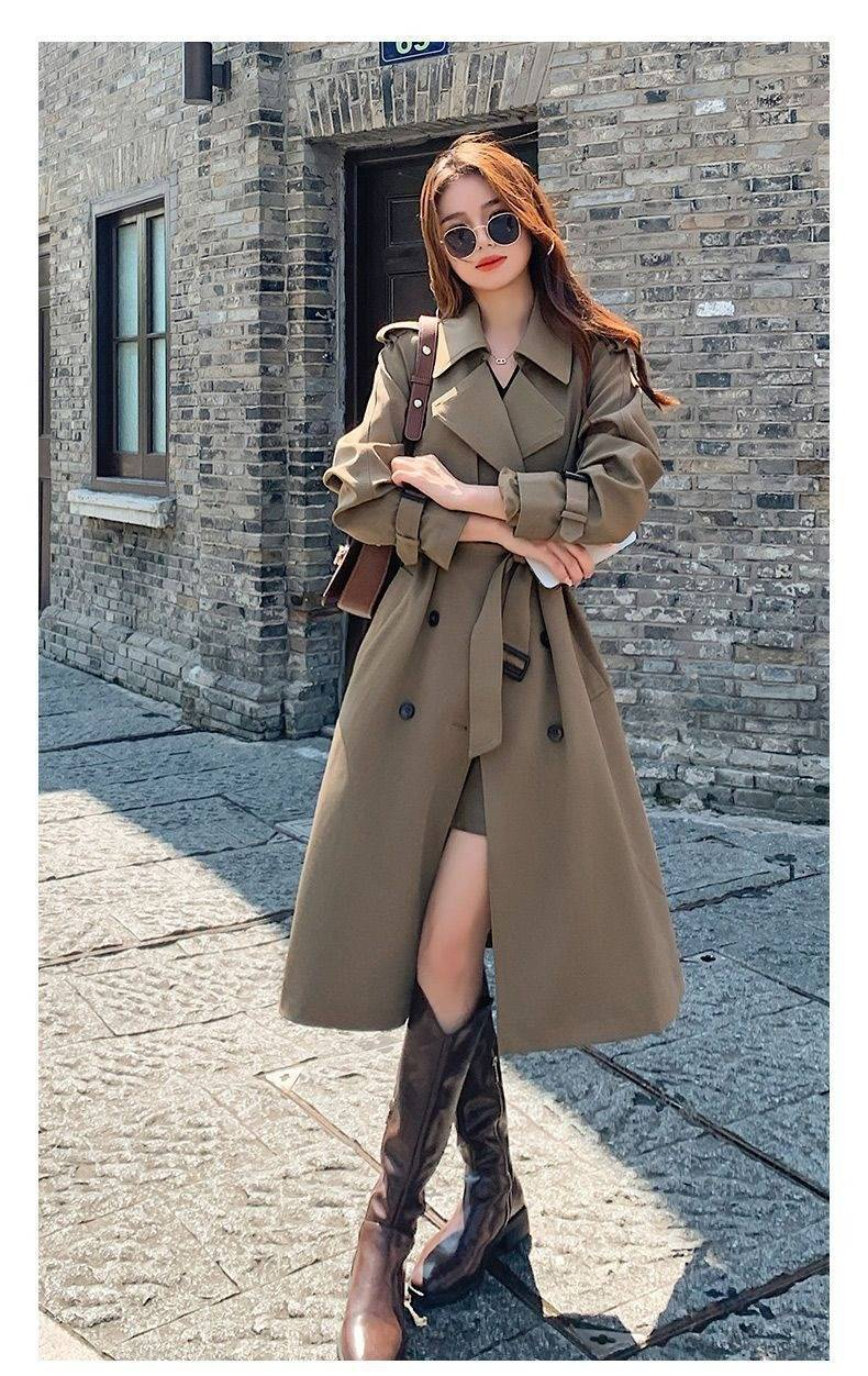 Parisian Airflow – Sculpted Trench (Liquid Drape + Cinched Architecture)_voghion.com