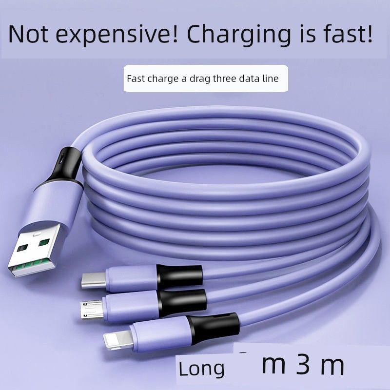 Unbeatable Quality Lengthen Multifunction Car Computer Cellphone Data Cable_voghion.com