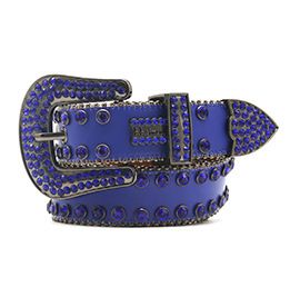 Wasserdiamantgürtel, universell für Männer und Frauen, handgefertigte personalisierte Street Dark Style Fashion Hose mit Nieten_voghion.com