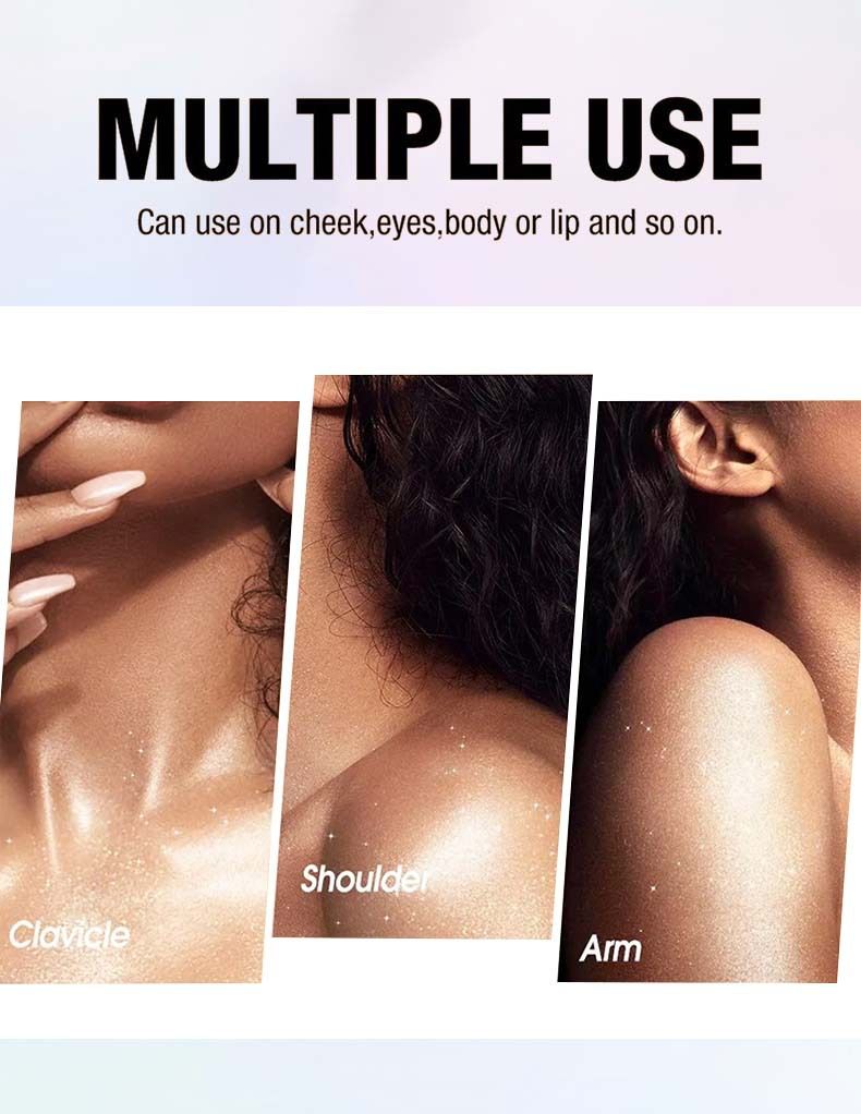 Schönheit & Gesundheit PAGE VINE Highlight Aufhellende Flüssigkeit Perlglanz Fein Glänzend Kristall Nase Brücke Gesicht Schlüsselbein Flash_voghion.com