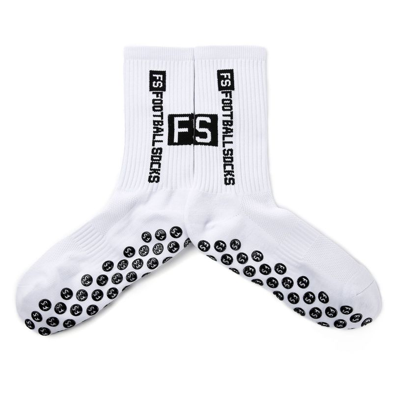Cross Border FOOTBALLSOCKS Najlepiej sprzedające się skarpetki do piłki nożnej z silikonowym spodem i antypoślizgowe, profesjonalne skarpetki sportowe do piłki nożnej_voghion.com
