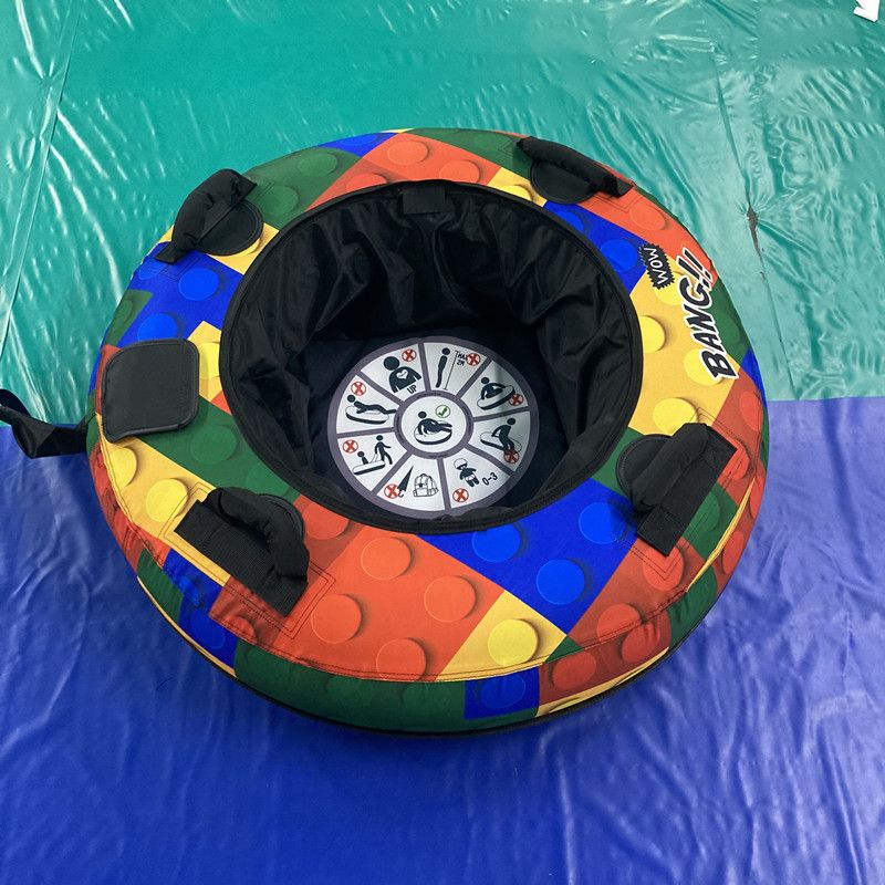 Auf Lager, heißer Verkauf! Aufblasbarer Ski, fliegende Untertasse, verdickte Ausrüstung für Erwachsene, Schneering, Schlitten, Snowboard, Skifahren, Gras, Sand, Skaten_voghion.com