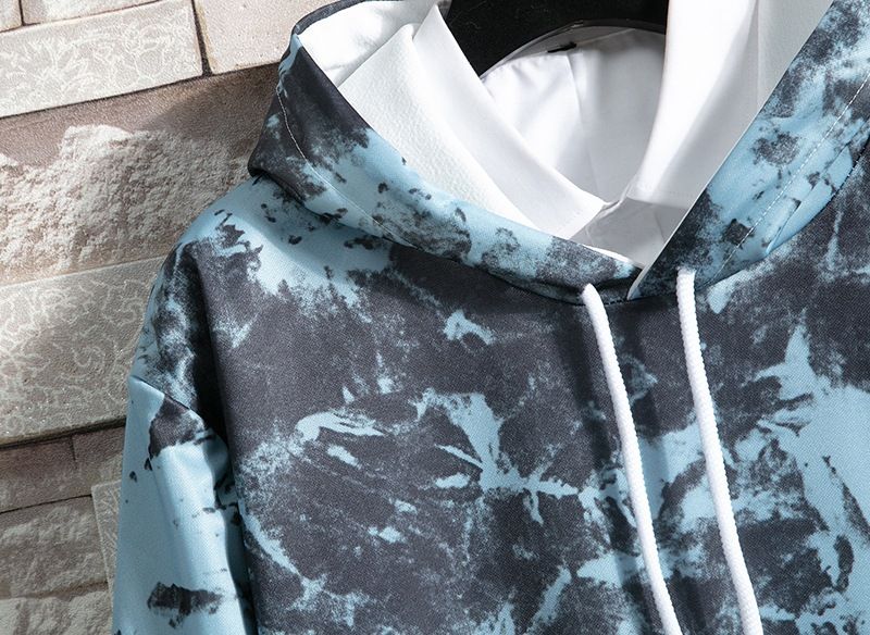 Îmbrăcăminte bărbătească leneșă cu mânecă lungă, literară și la modă, costum de temperament la modă, pulover popular, pantaloni_voghion.com