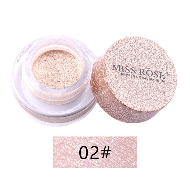 MISS ROSE Mermaid Eyeshadow Glitter Colorful Jincong Eyeshadow Bling Highlight Cream Face Highlight Liquid Glitter_voghion.com