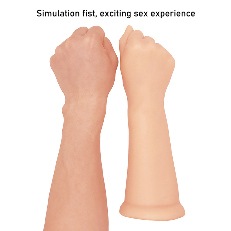 Poing 27.5*8CM gode surdimensionné Simulation bras godes poing jouets sexuels grosse bite douce pour Masturbation féminine F s_voghion.com