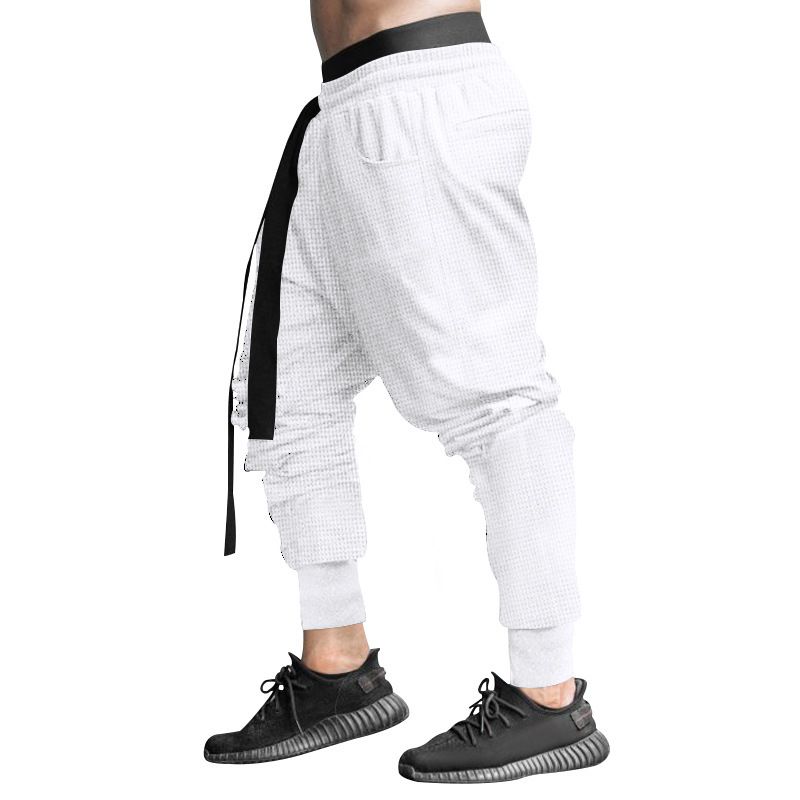 "Men's Breathable Harem Pants – Multi-Pocket Outdoor Lounge Pants With Drawstring Waist (Quick-Dry & Stretch Fabric, S-XXXL)"_voghion.com