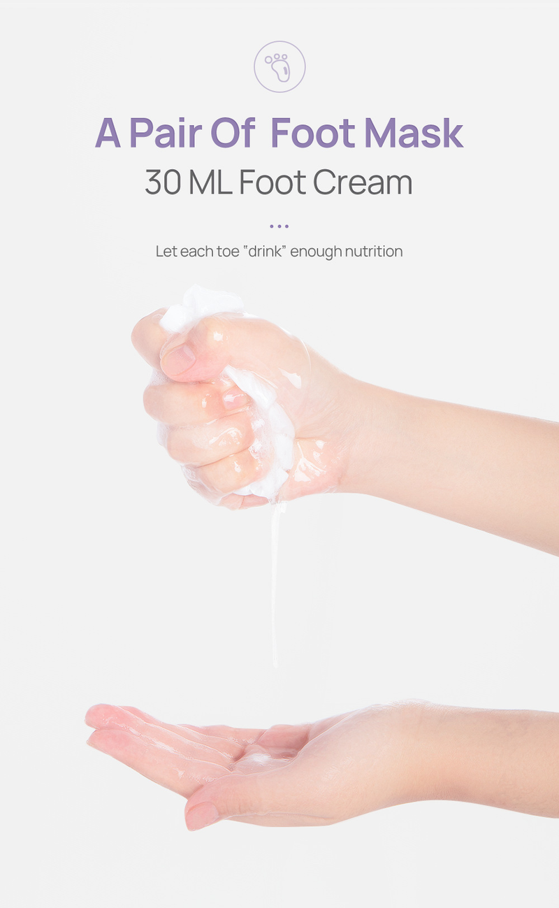 Lanbeina Original Foot Mask 1 Pair New Packaging 0250_voghion.com