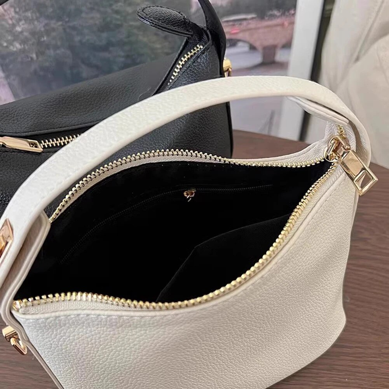 Mini torba na ramię z miękkiego PU w kształcie chmury, urocza, z łańcuszkiem na telefon komórkowy, mała torba typu crossbody dla kobiet_voghion.com
