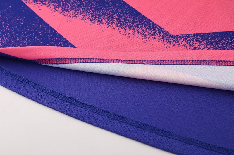 Summer football with breathable quick drying fabric, adult and children's printed size competition training suit_voghion.com