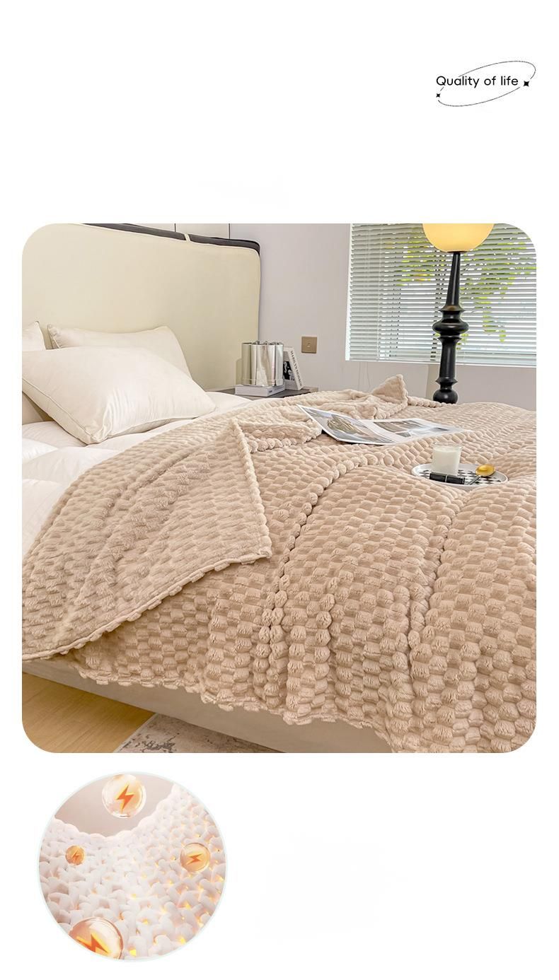 2025 Nuovo Autunno Inverno Tartaruga Dorata Latte Cristallo Velluto Tempo Libero Ufficio Coperta Pisolino Caldo Lenzuolo Ispessito_voghion.com