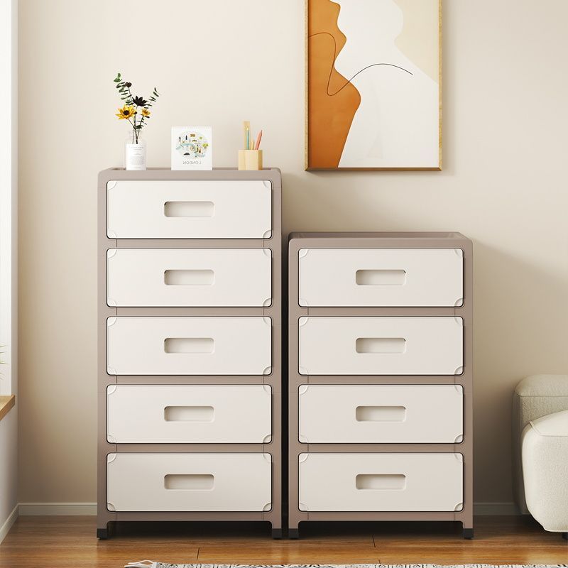 Thickened Drawer Toy Bedroom Transparent Household Storage Cabinet Living Room Bedside Table Organizer Shelf_voghion.com