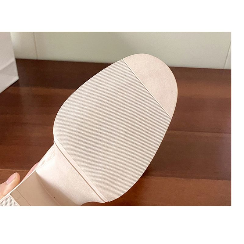 Chunky-Heeled Riding Boots Knee-High Boots Thick-Heeled Boots Women's Shoes_voghion.com
