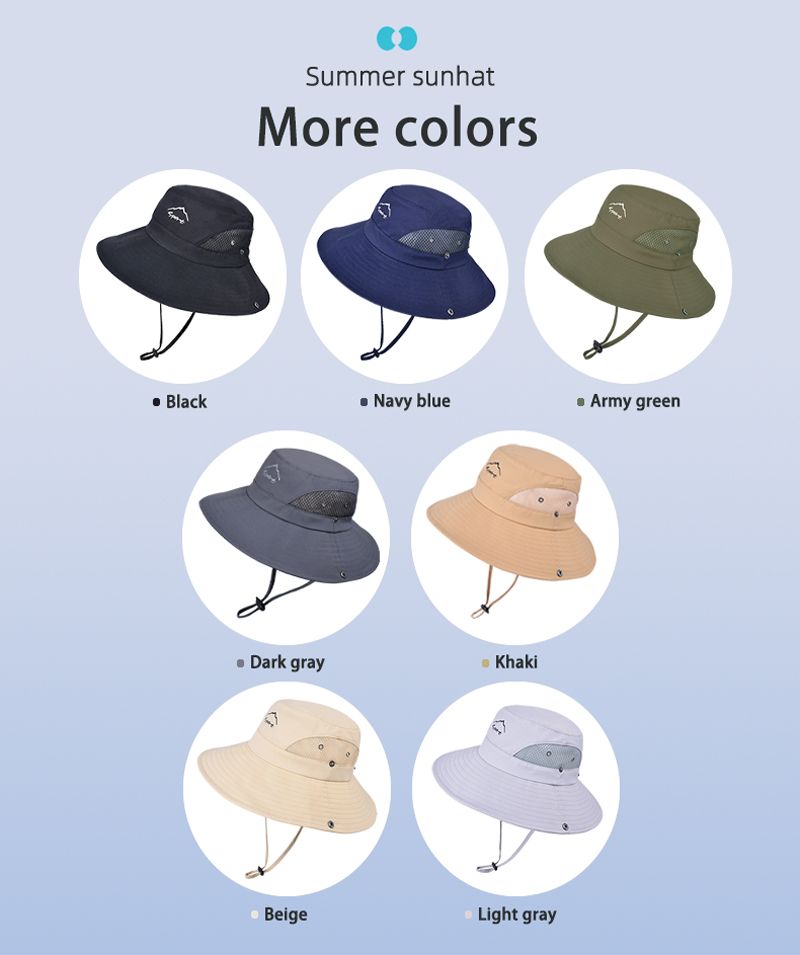Neuheiten Xioguan 100% polyester 9238 sommer sonnenschirm außen sonnenschutz hut, atmungsaktiv große traufe fischerhut_voghion.com