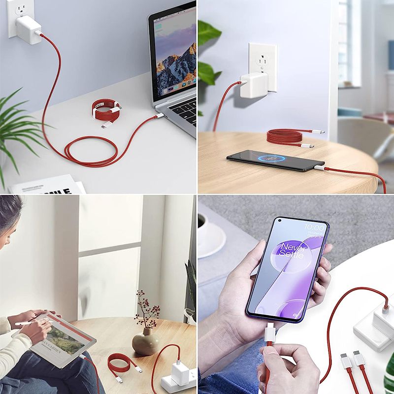 65W Supervooc Fast Charger For OnePlus Ace 12 11 10T 9 8T 7T Pro USB To Type C Cable Warp Dash Charge 6T 5T Data Cable_voghion.com