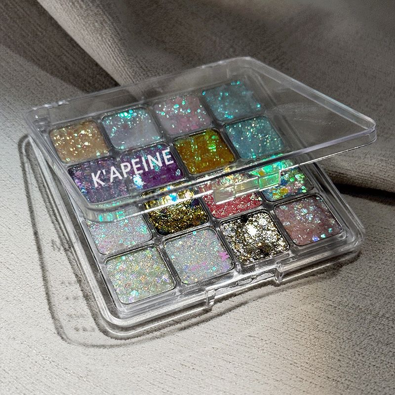Sekkie Sequins Eyeshadow Palette Glitter Glitter Makeup Show Mermaid Glitter_voghion.com