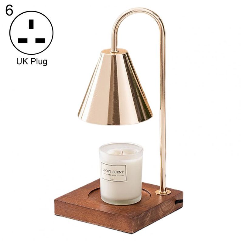 Mode einstellbare Schreibtischlampe neben Kerzenwärmer Lichttisch leichtes schmelzendes Wachs Nachtlicht für Zimmer_voghion.com
