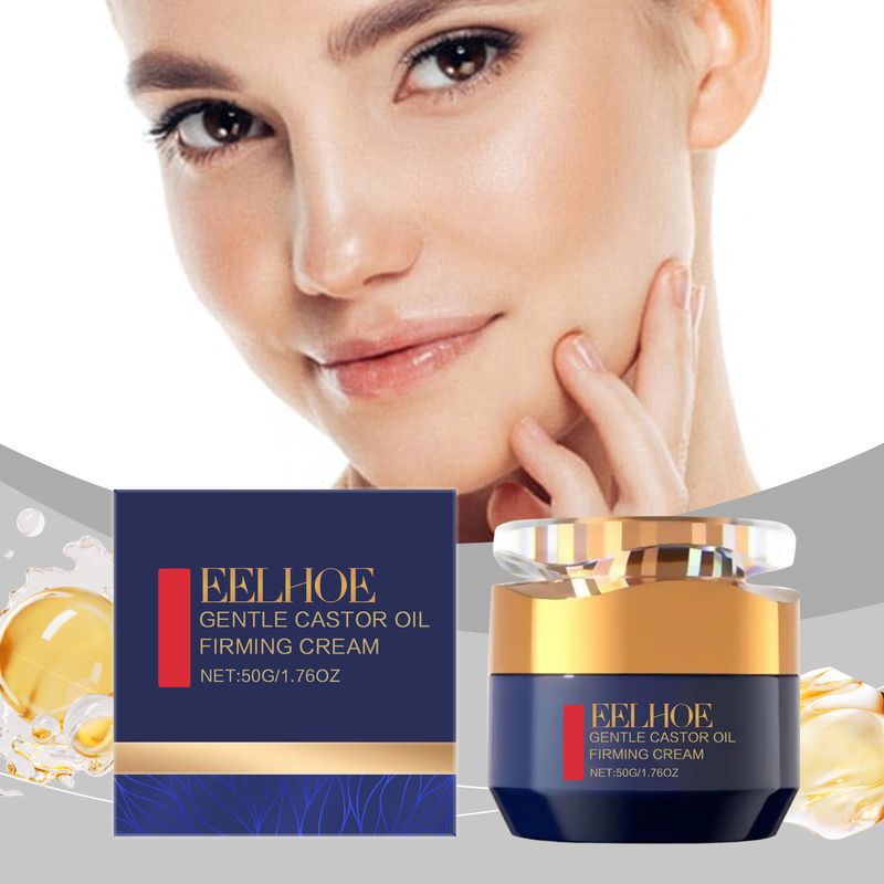 EELHOE Castor Oil Hydrating Nourishing Skin Facial Fine Lines Moisturizing Care Face Cream_voghion.com