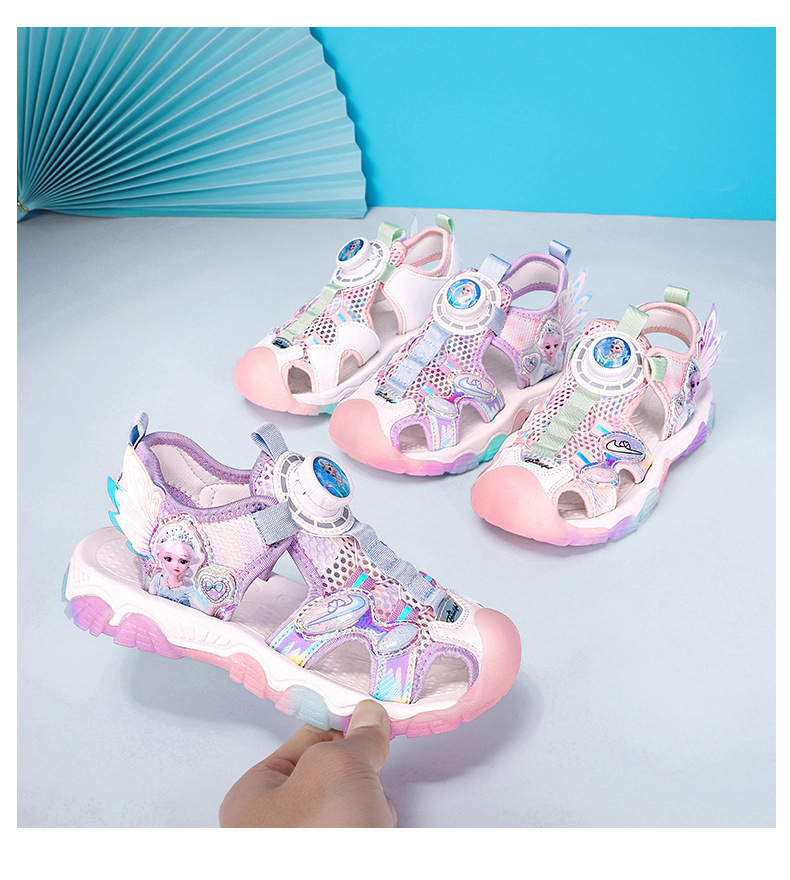 Baotou 2024 Sandali moda casual con suola morbida con fibbia rotante estivi nuovi medi e grandi per ragazze_voghion.com