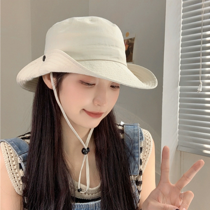 Japanese style quick drying mountain fisherman hat, spring and summer beach hat for men and women, small face shading hat, tourism sunscreen hat_voghion.com