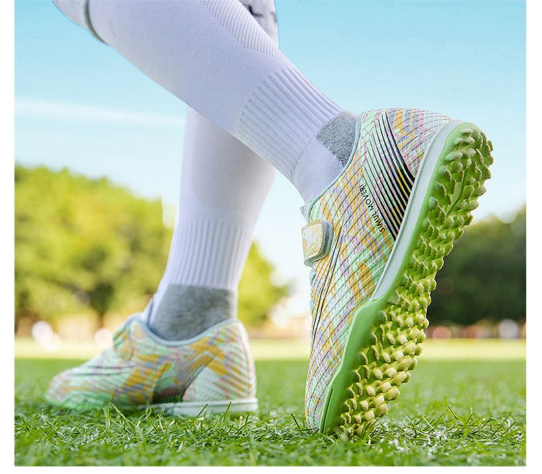 Kinder fußball tf gebrochen nägel künstliche rasen jungen und mädchen leder fuß training sport schuhe_voghion.com