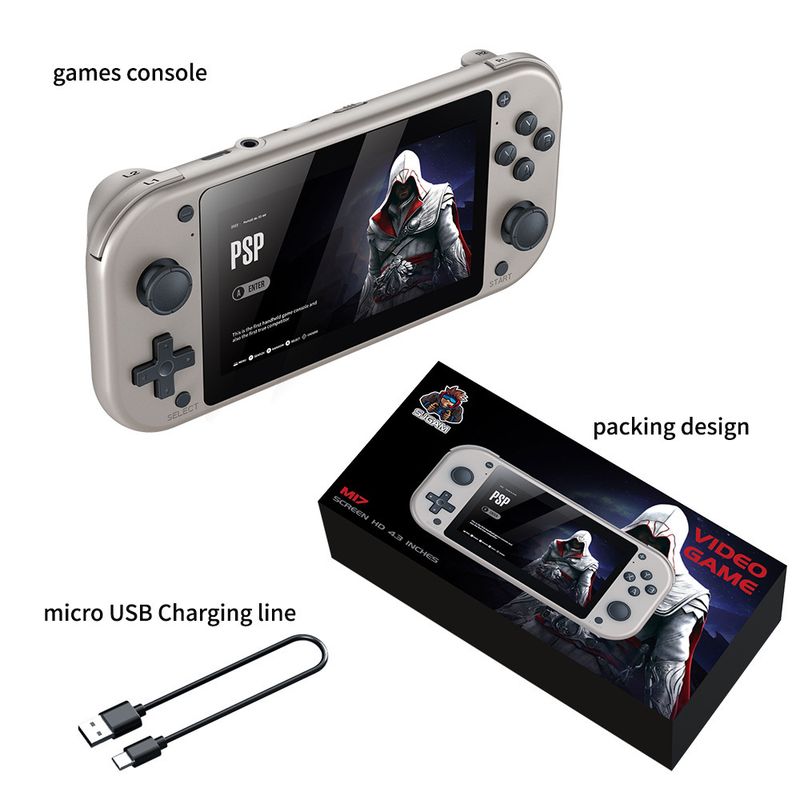 Herní konzole Nová kapesní herní konzole Herní konzole 4K HD PSP kapesní herní konzole_voghion.com