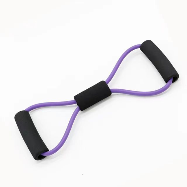 Factory Direct Sale Eight-Character Resistance Band Pull Chest Expansion Back Opening Shoulder Beauty Elastic Rope Home_voghion.com