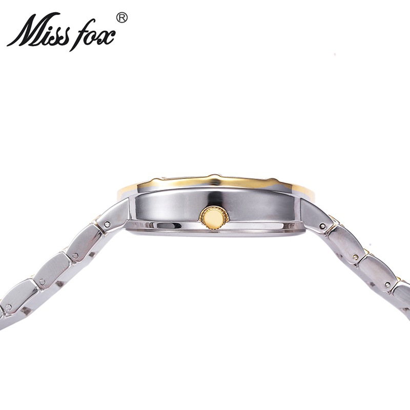 Creative European Business Quartz Watch Imported Movement Alloy Diamond Double Press Steel Buckle Fashion Quartz Watch_voghion.com