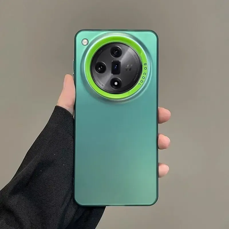 Custodia rigida in PC opaco IMD per OPPO Find Pro X8 Ultra X8s Plus, superficie brillante, antiurto, protettiva, per telefono cellulare_voghion.com