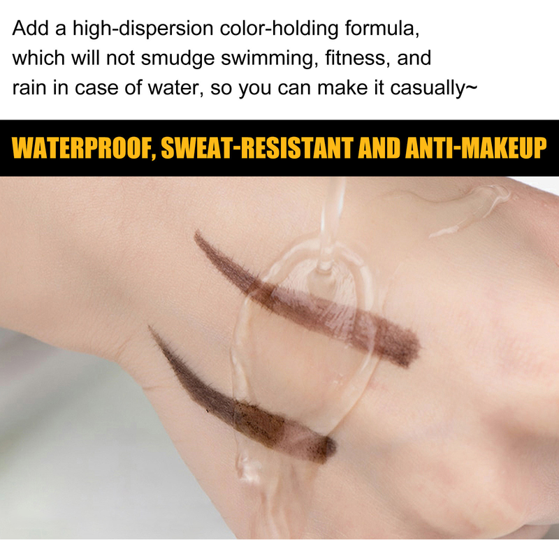 EELHOE three-dimensional eyebrow dyeing eyebrow cream for women, waterproof and sweat-proof, long-lasting, non-fading, non-fading eyebrow cream_voghion.com