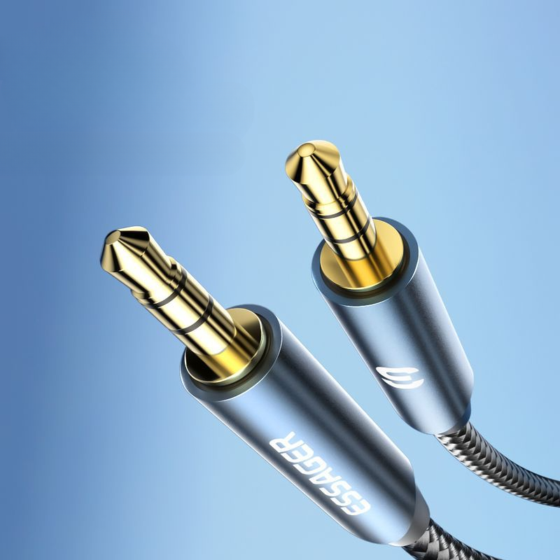 ESSAGER Magic Sound Series 3.5mm zu Männlech AUX Recording Auto Telefon Audio Connection Kabel_voghion.com