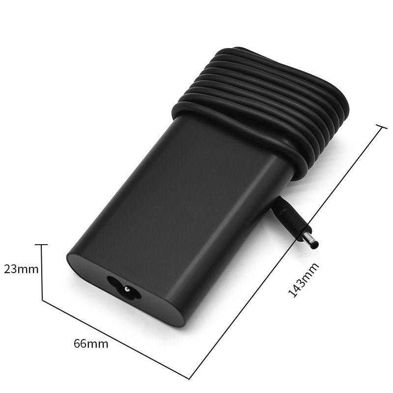Adatto per laptop Daier, adattatore di alimentazione da 130 W, caricabatterie da 19,5 V, 6,67 A con punta da 4,5 x 3,0 mm, compatibile con XPS 15, Inspiron 16 Plus e Precision serie 3000_voghion.com