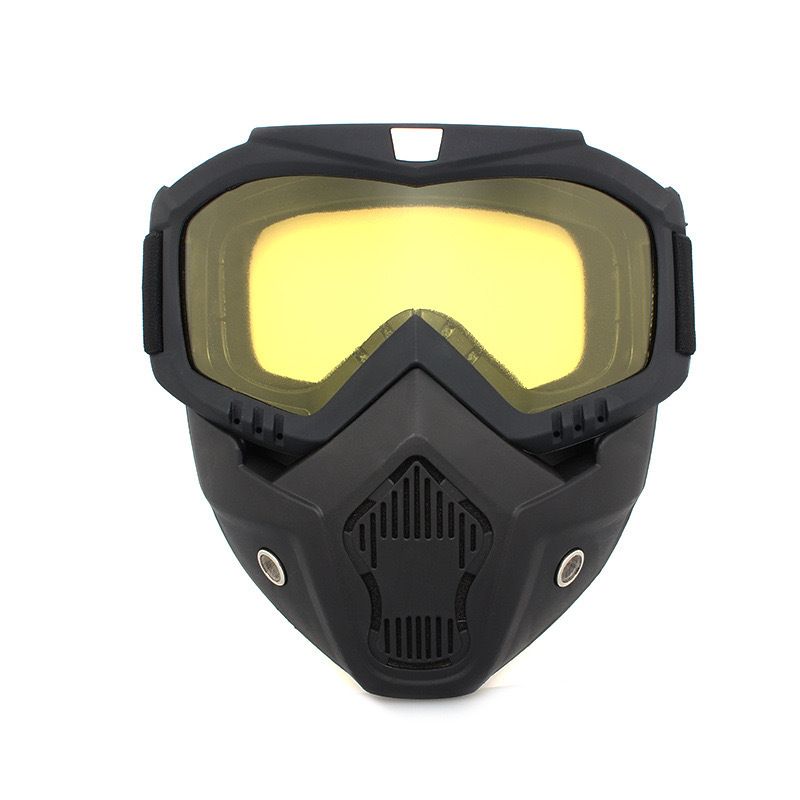 2025s Windproof Dustproof Cycling HD Transparent Goggles Welding Protective Mask Full Face Windshield_voghion.com