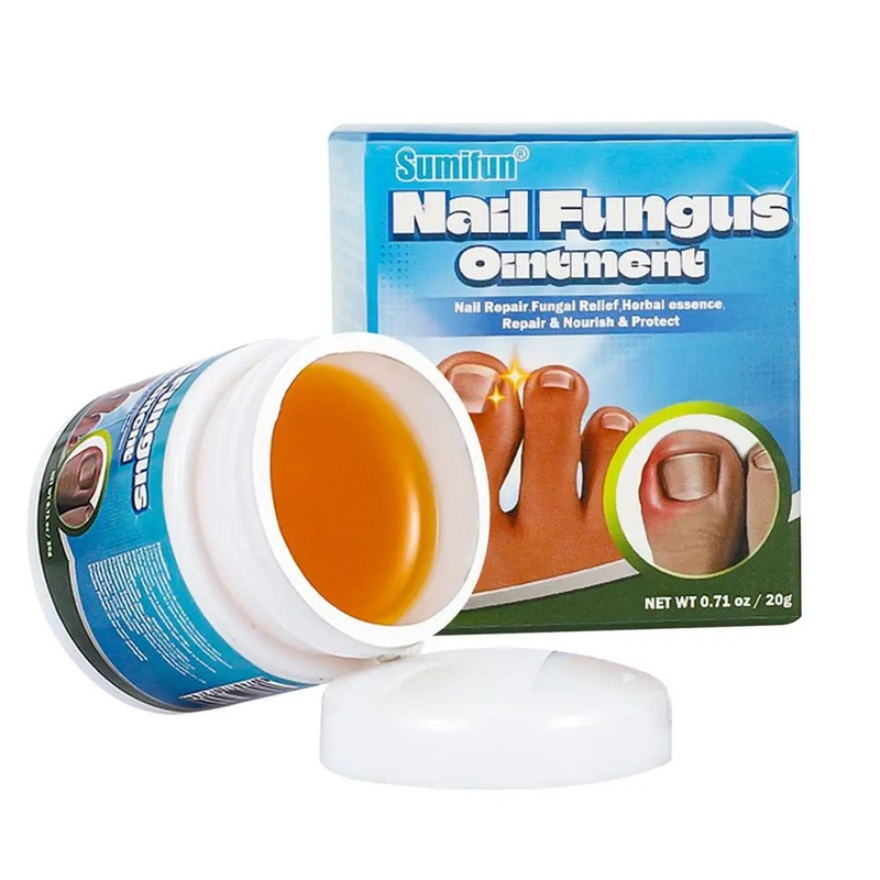 Nagelreparaturserum Salbe Onychomykose Paronychie Nagel Kräuter Zehennagel Fußreparatur Essenz Pflege Reparatur Trockenriss Fußpflege 20g_voghion.com