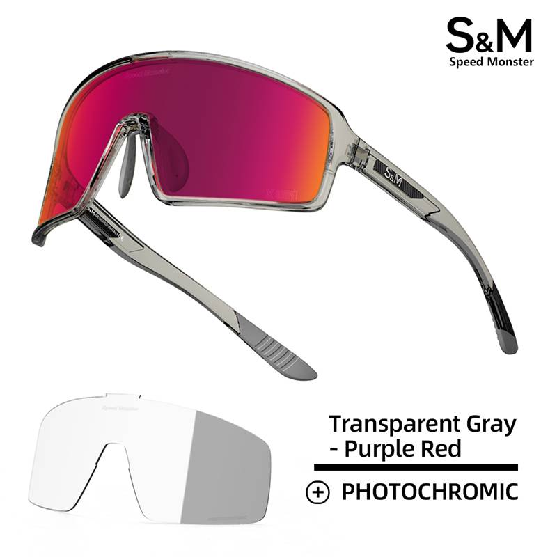 Faarfwiesselbrëll fir Männer/Fraen, Vëlosbrëll mat Fotochrom a Wanddicht, Mountainbike-Stroossebrëll_voghion.com