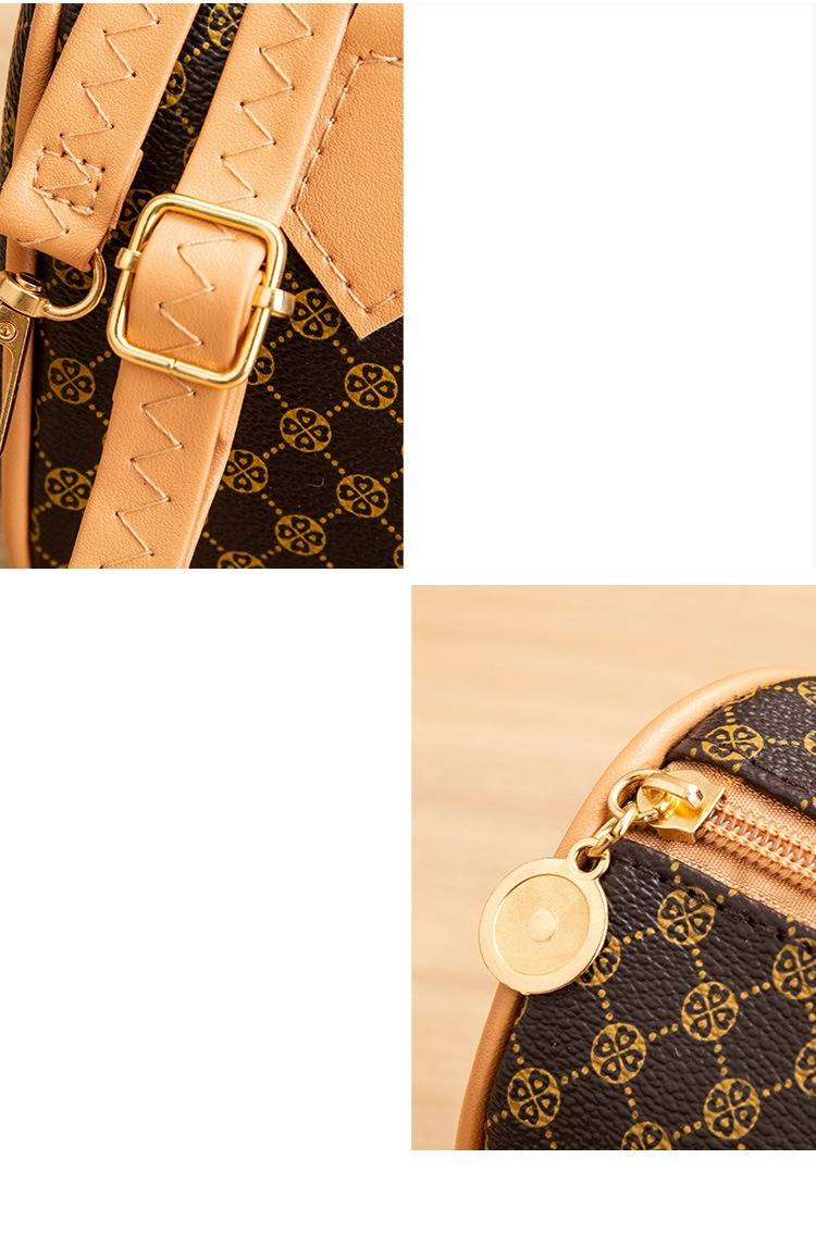 Women's Bags Fashion Casual Printed Crossbody Pillow Bag Diamond Embroidery Handbag_voghion.com