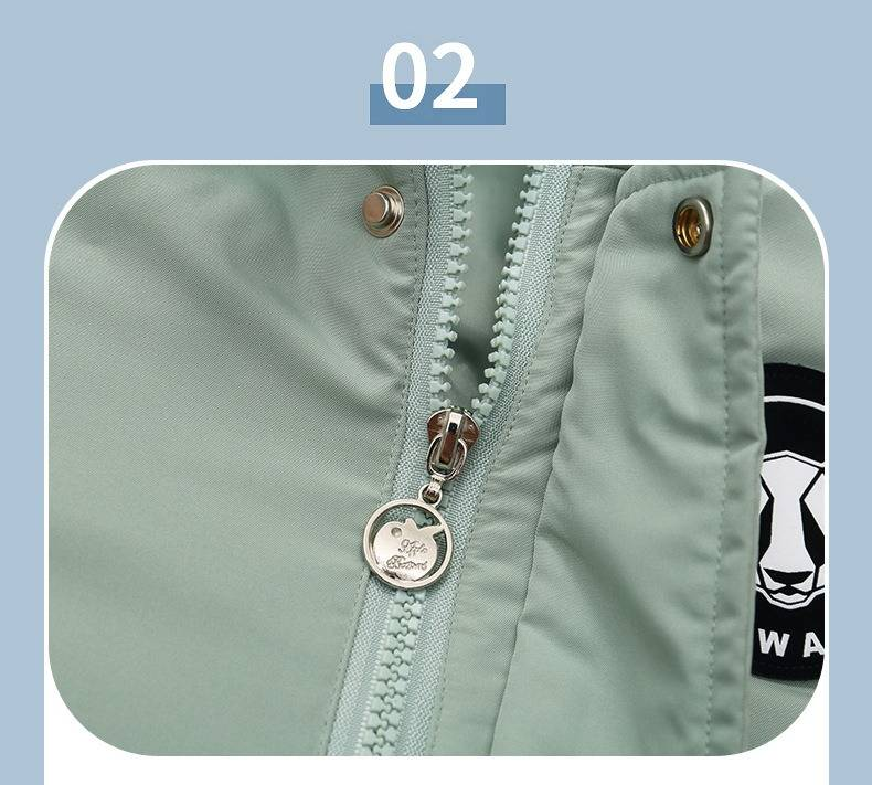 Completo piumino invernale per bambini: piumino con cappuccio + pantaloni con pettorina staccabili (1-3 anni, 80-100 cm) in delicate tonalità pastello_voghion.com