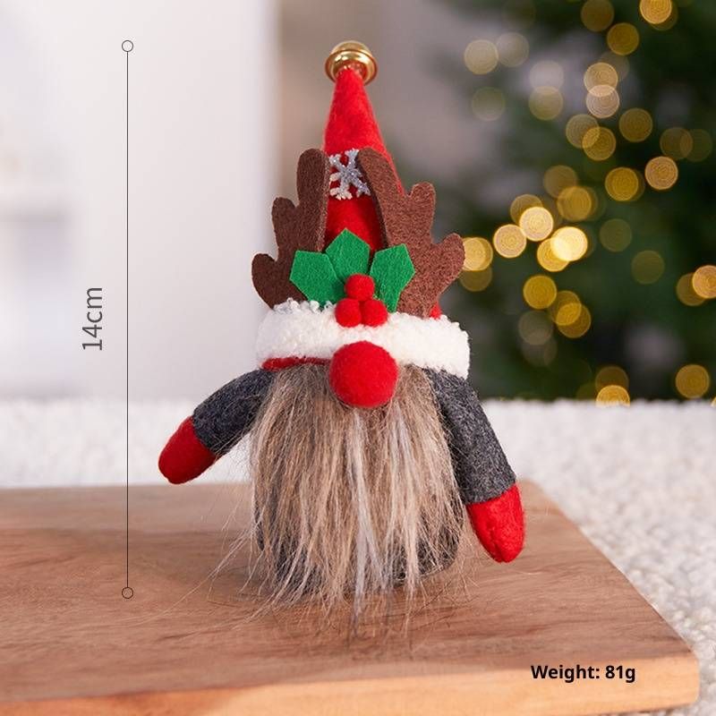 Eşsiz Şapkalı Noel Cücesi Süslemeleri - Ev, Ofis ve Tatil Sergileri İçin Şenlikli İskandinav Tarzı Figürler_voghion.com