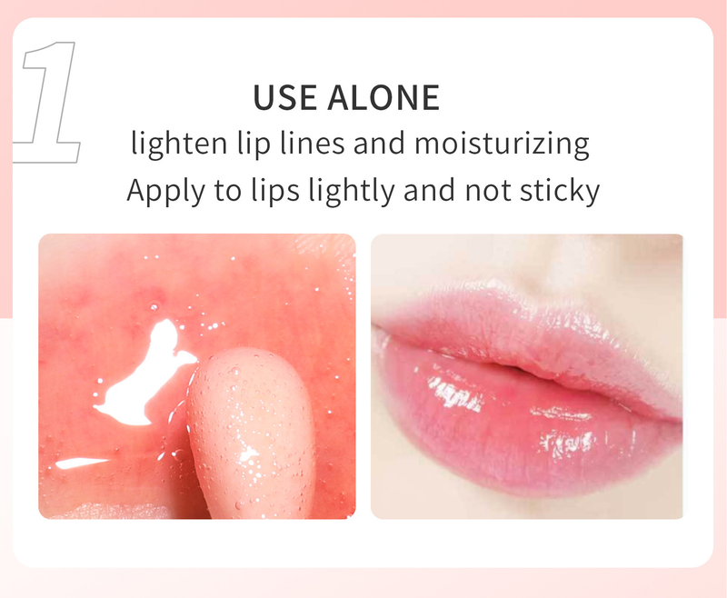 Makeup Hellokiss Lip Balm Set 3in1 Idratante Lip Gloss Specchio Lip Gloss Trasparente Lip Gloss_voghion.com