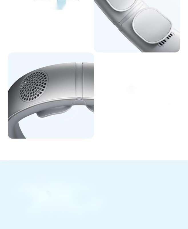 Nuovo ventilatore 2025 con batteria a lunga durata, piccolo ventilatore portatile e silenzioso, raffreddamento a sospensione, condizionamento dell'aria, ricarica_voghion.com